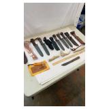 Sheaths Scabbards Elk Antler Knife Hunting