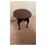 Oval End Table