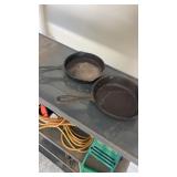 Pair of Cast Iron Skillets