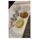 Group of Estate Collectibles Glassware