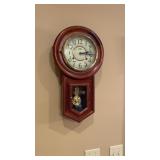 Regulator Wall Clock Works Good