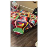 66" x 78ï¿½ "Crazyï¿½ Quilt