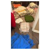 Large Group of Blankets and Bed Covers