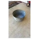 Galvanized Wash Tub