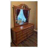 Bassett Oak Finish Dresser