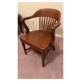 Solid Wood Library School Office Chair