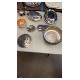 Lot of Silver Plate Serving Pieces