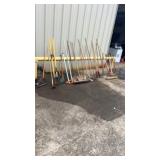 LARGE Group of Yard & Garden Tools