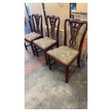 3 Antique Chairs  AS IS