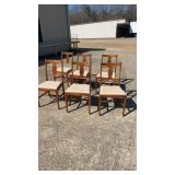 6 Vintage Chairs for Dining or Kitchen