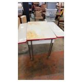 1950s Enamel Top Table