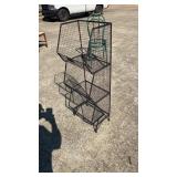 Metal Basket Store or Booth Display