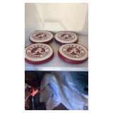 4 University of Alabama Stool Seat Cushions