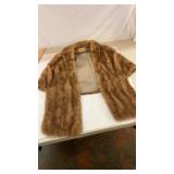 Vintage Mink Fur Stole Cape Wiesel Co. Tuscaloosa