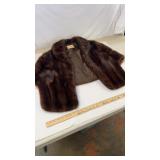 Vintage Mink Fur Stole Cape Wiesel Co. Tuscaloosa