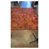 Indian or Egyptian Tapestry Quilt Bedcover