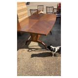 Mid Century MCM Danish Modern Dining Table