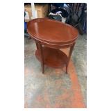 Mersman Furniture Co. Oval Wood Table