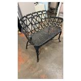 Cast Aluminum Outdoor Bench