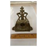 Antique Art Nouveau Inkwell Desk