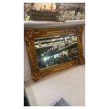Gold Frame Mirror
