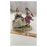 German Porcelain Victorian Figures