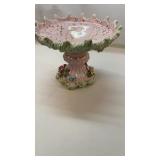 Porcelain Compote Center Bowl