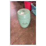 Ceramic Plant Stand or Side Table