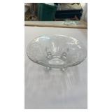 Fostoria Depression Glass Footed Bowl Compote
