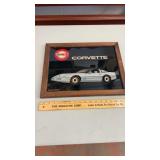 Vintage Corvette Sign