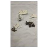 Sterling Silver .925 Elephant Jewelry