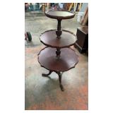 Vintage 3 Tiered Table