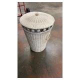 Wicker Clothes Hamper Basket