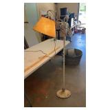 Antique Wrought Iron Floor Lamp