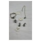 Sterling Silver .925 Jewelry Set