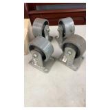 Heavy Duty Rolling Wheels for Table Tools Shop