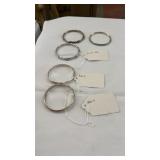 Sterling Silver .925 Brackets