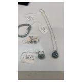 Sterling Silver .925 Jewelry Set