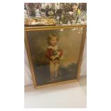 Framed Print Master Simpson Victorian Look