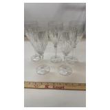 Crystal Glass 8" Tall Wine Water Goblets Gorham?