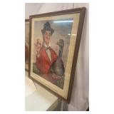 Vintage "The Gay Philosopher" Advertising Print