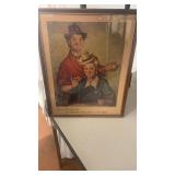 Vintage "The Gay Philosopher" Advertising Print