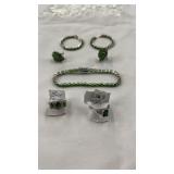 Sterling Silver Jewelry Green