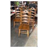 4 Wood Chairs