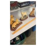 Golden Retriever Dog Sculptures Made in Scotland