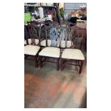 6 Wood Dining Chairs