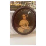 Framed Print of Victorian Lady