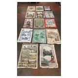 14 Cloth Banners England & Scotland