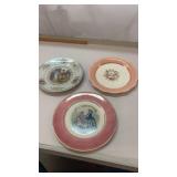 3 decorative Collector Plates