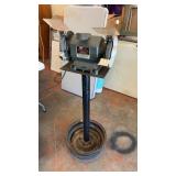 Craftsman Bench Grinder on Stand